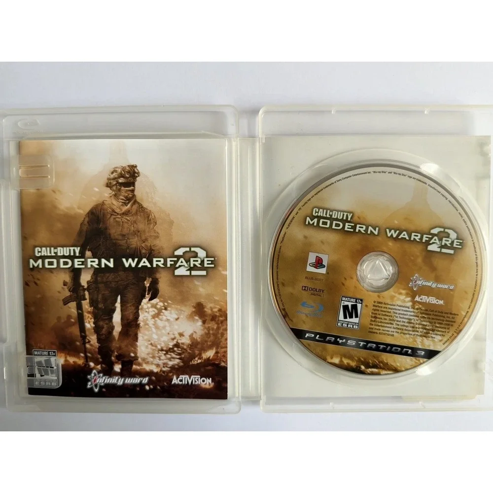 Call of Duty Modern Warfare 2 - Sony PlayStation 3 - CIB W/ Manual Tested Works‎